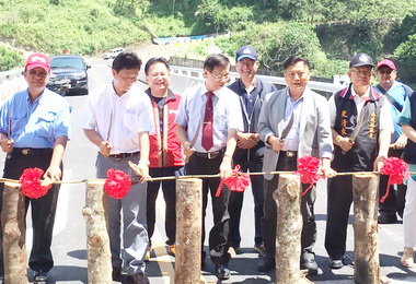 仁愛鄉眉原橋 今天正式通車(圖)