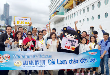 推展觀光市場有成越南獎勵旅遊團抵高雄(圖)