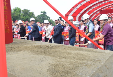 中台灣影視基地動土(圖)