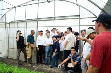 林全雲林勘災承諾協助災後復原(圖)