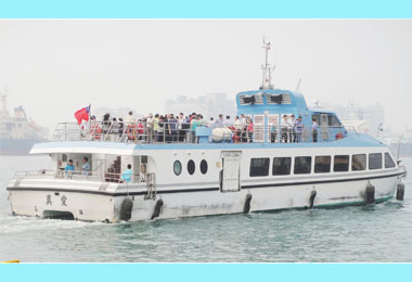 新光至旗津航線正式復航(圖)