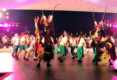 日月潭花火音樂嘉年華用愛點亮偏鄉(圖)