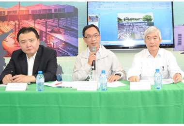 賀陳旦考察鐵路地下化 許立明：爭取廊帶納入(圖)