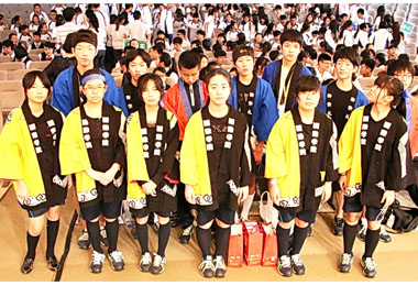 日本高校到水里高商Long Stay(圖)