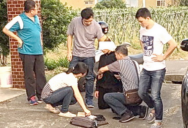 車手向警員問路便衣直接抓起來(圖)