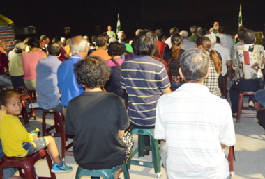 民進黨中市黨部辦小英施政說明會(圖)