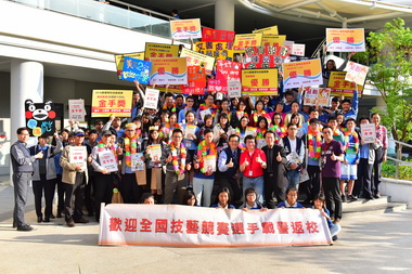 全國工商技藝賽明道奪6金手8優勝(圖)