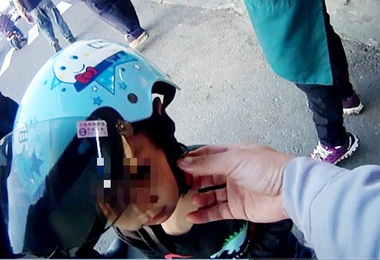 男童走失警方憑衣著助其返家(圖)