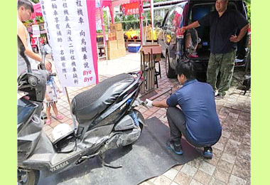 到府排氣檢測 提升偏鄉到檢率(圖)