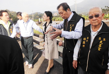 中國浙江捐廊橋 今赴集集勘查(圖)