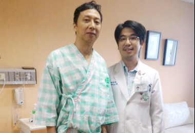 緬甸男赴台治療健康出院(圖)