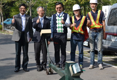 雲科大道路平坦度檢測提升縣道品質(圖)