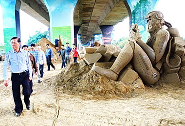 林明溱：新年沙雕展絕對世界級(圖)