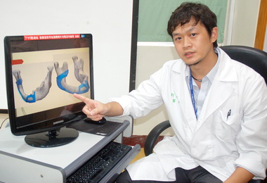 癌症切除下顎3D列印重建復原(圖)