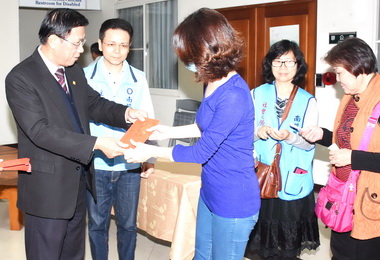 募現金與白米 縣府冬令捐助(圖)