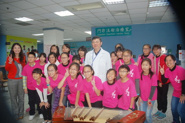 結合國樂台大醫院用音樂療傷止痛(圖)