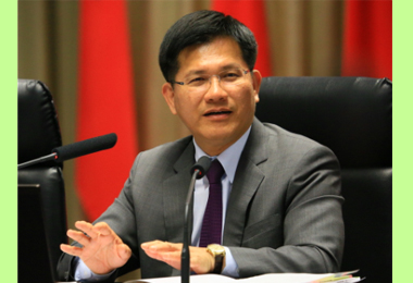 林佳龍：打造廉能政府(圖)