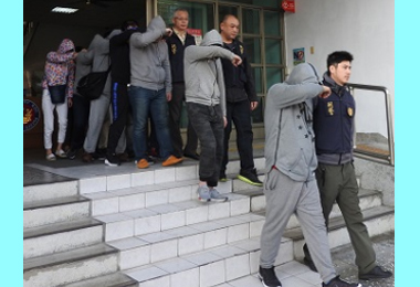 詐騙集團假冒中國檢察長 遭識破被逮(圖)