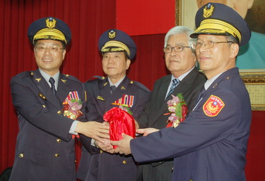 許錫榮接任雲林縣警察局長(圖)