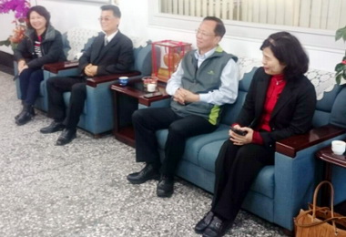 檢調警拜會和平農會宣導反賄選(圖)