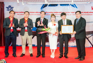 越捷獲科技中心許可正式成為IATA會員(圖)