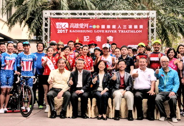 高雄愛河國際鐵人三項賽3月4日登場(圖)