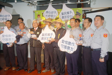 台西警分局破獲竊蒜案(圖)