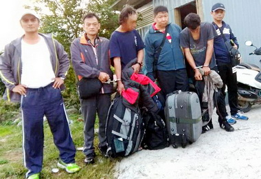 維護山地治安信義分局查獲逃逸外勞(圖)