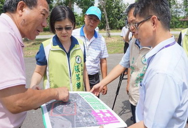 中市議員張芬郁爭建霧峰公園(圖)