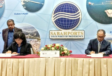 港務公司與馬國沙巴港口集團簽署合作備忘錄(圖)