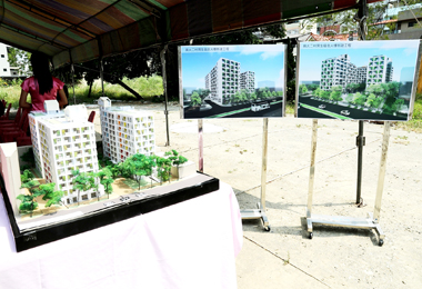 興大二村男宿動土  預定2019年完工(圖)