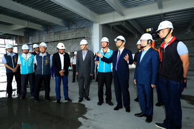 台中海洋生態館舉行上樑典禮(圖)