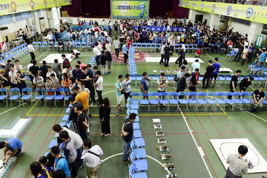 亞洲智慧型機器人大賽修平科大開賽(圖)