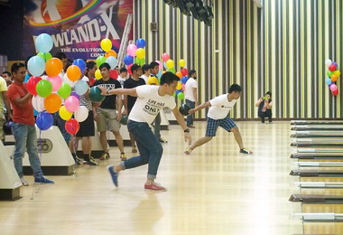 外勞聯誼保齡球賽菲律賓奪冠(圖)