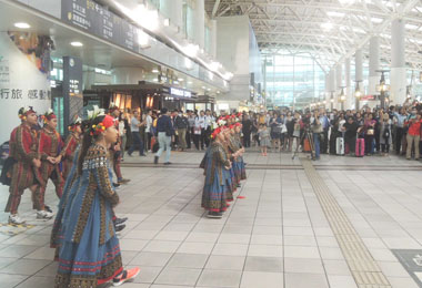 高鐵左營原民天籟美妙登場(圖)