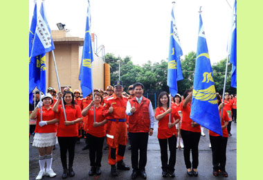 中市成立機能型義消分隊(圖)