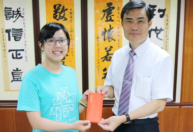 張雯雅當選草根大使今赴美交流(圖)