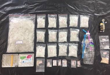 前科男公然擺放毒品聊天遭員警發現逮獲(圖)