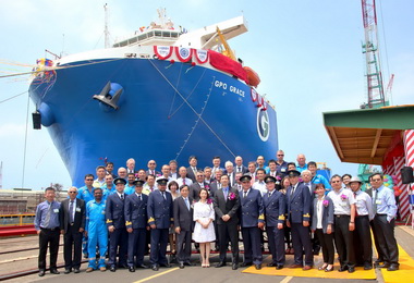 展現造船實力台船升級版潛舉式重載船命名(圖)