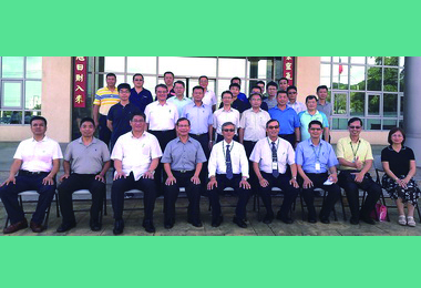 烏日警分局參訪幸福公司「山野電機」(圖)