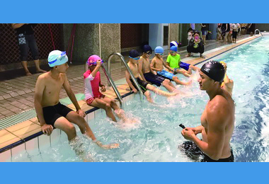 太平警游泳夏令營開跑(圖)