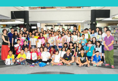 靜宜圖書館「暑期創意閱讀營」開跑(圖)