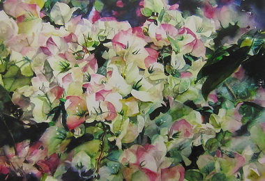 境自心蘊─江采蓁水彩個展(圖)