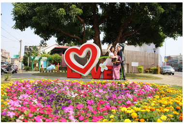 用愛點亮「心公園」 七夕幸福斗六(圖)