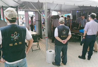 高雄關組輻射應變技術隊維護世大運安全(圖)