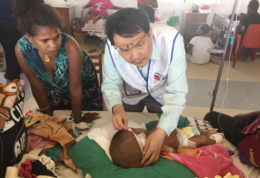 高雄醫大跨國援助 成功救治水腦患童(圖)