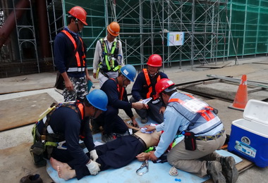 預防熱危害勞檢處辦觀摩會(圖)