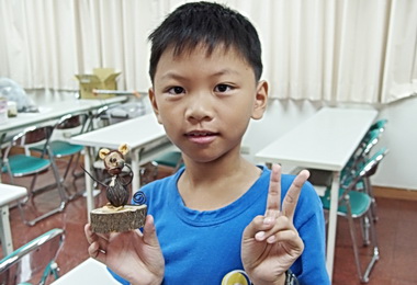 熊愛呷DIY活動水里遊客中心登場(圖)