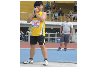 東亞青年盃國中田徑錦標賽奪三金(圖)