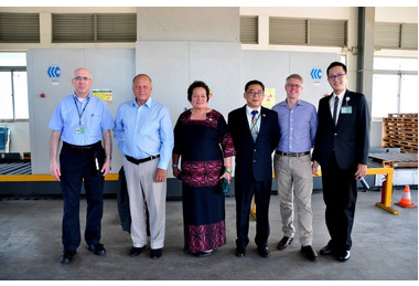 美國眾議員參訪高雄關(圖)